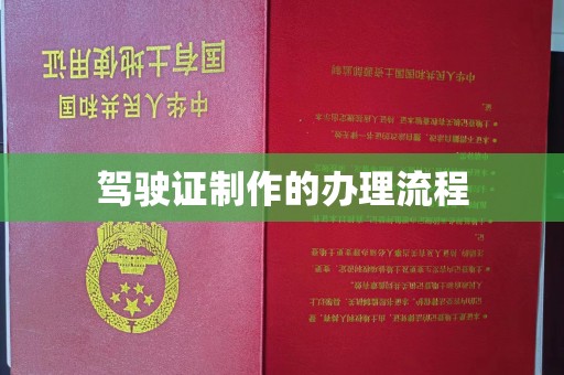 山海关驾驶证制作的办理流程