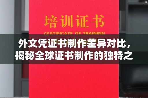 雷波外文凭证书制作差异对比，揭秘全球证书制作的独特之处